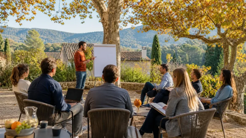 Automne dans le Midi : profiter de l&rsquo;arrière-saison pour un séminaire au calme