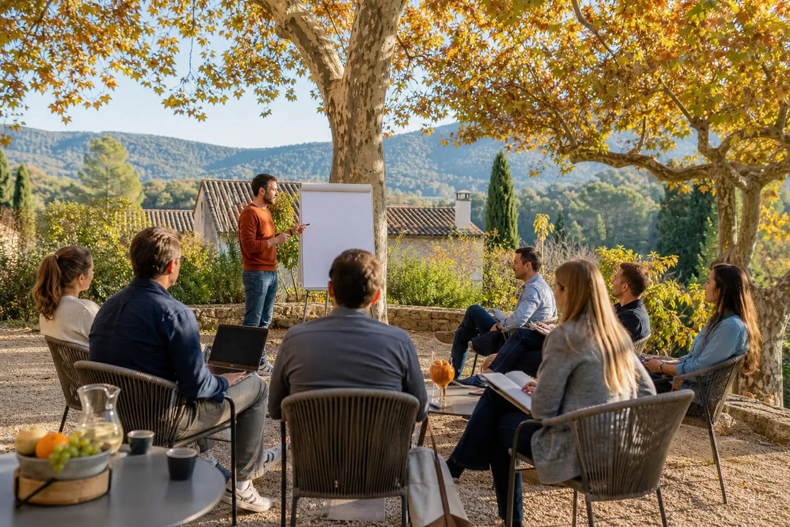 Automne dans le Midi : profiter de l&rsquo;arrière-saison pour un séminaire au calme