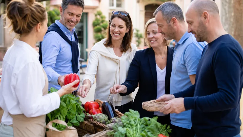 Team building marché provençal : une animation gourmande et conviviale pour votre équipe