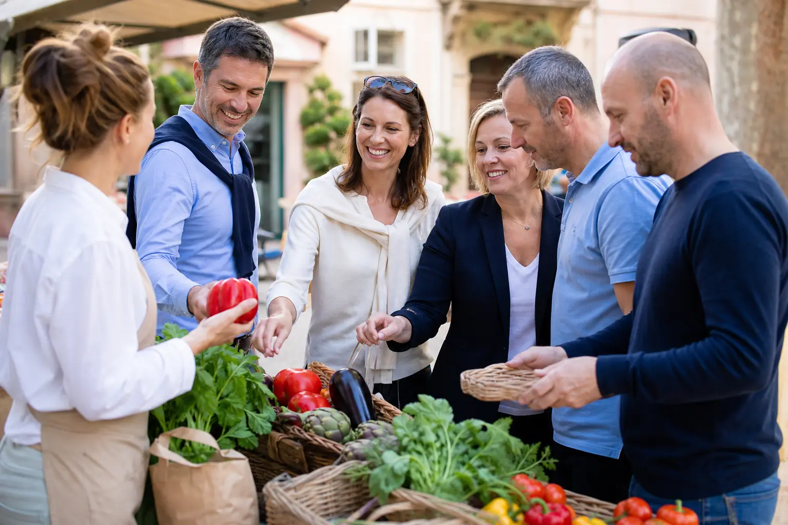 Team building marché provençal : une animation gourmande et conviviale pour votre équipe