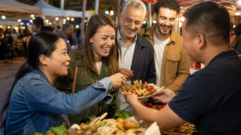 Team building et marchés nocturnes : une animation locale et festive pour votre équipe